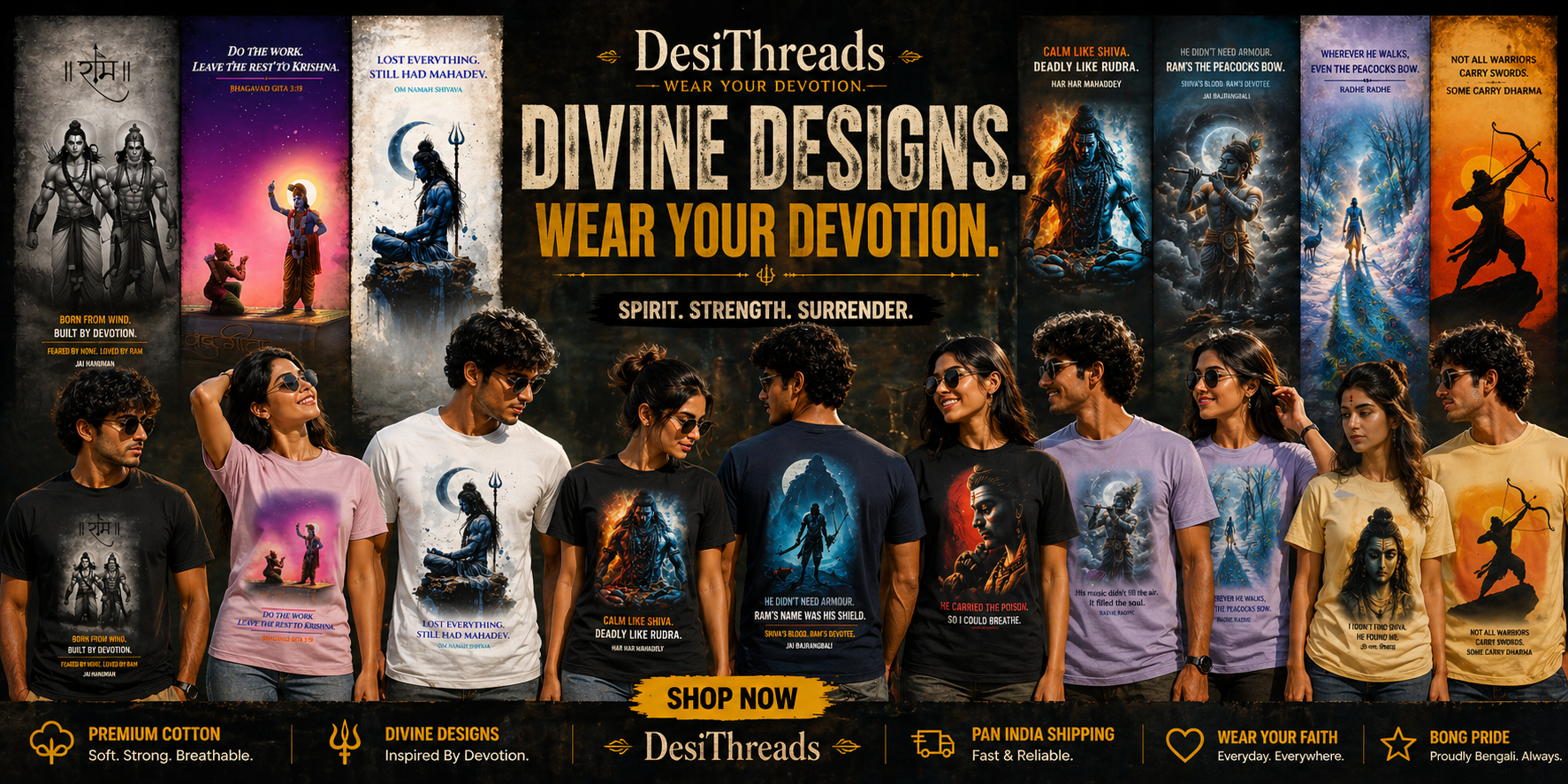 DesiThreads | Premium Desi Culture Tees