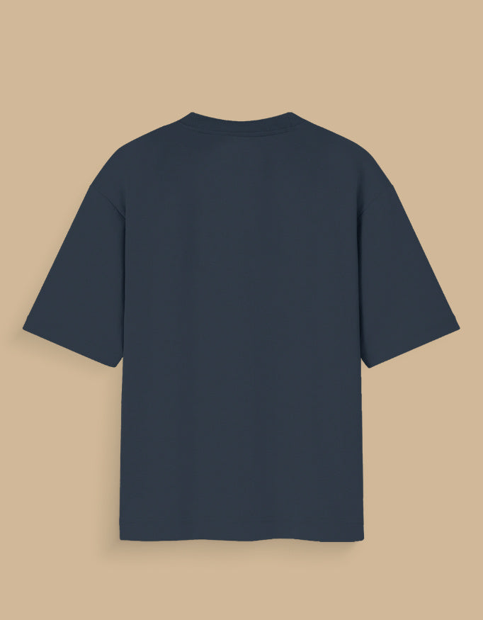 He Walked Toward Ram oversized t-shirt size chart – unisex fit DesiThreads India
