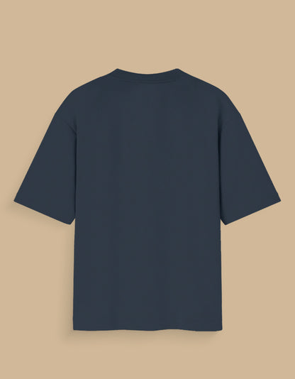 He Walked Toward Ram oversized t-shirt size chart – unisex fit DesiThreads India
