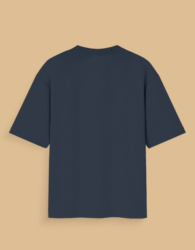 Where Storms Bow Down oversized tee size chart – unisex fit DesiThreads India
