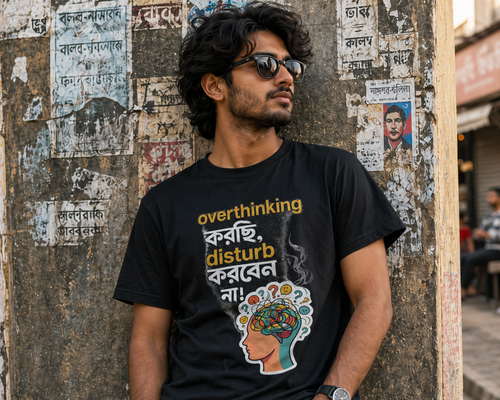 Overthinking Mode ON Crew T-Shirt