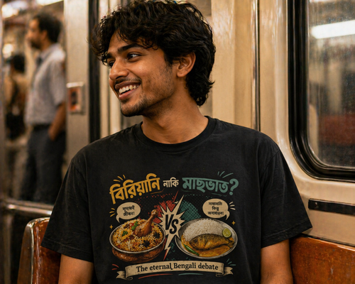 The Great Bengali Debate Crew T-Shirt