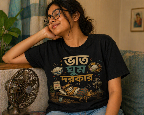 Post-Lunch Protocol Crew T-Shirt