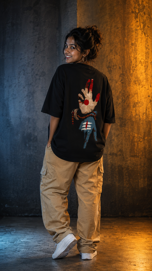 The Shiv Shakti Oversized T-Shirt