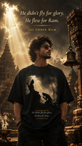 He Flew For Ram Oversized T-Shirt