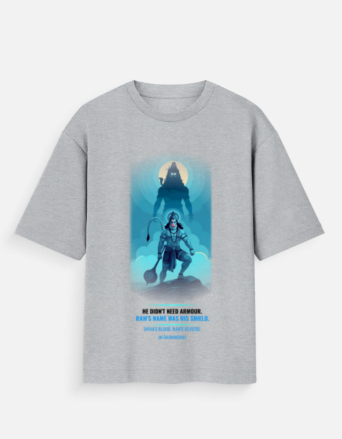 The Shield of Ram regular tee size chart – unisex regular fit DesiThreads India